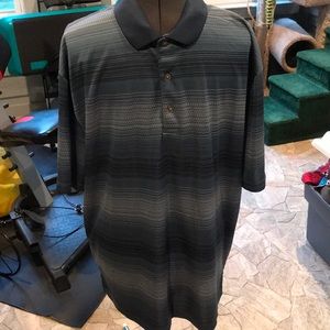 Grand Slam Golf Shirt Blue Size XXLT